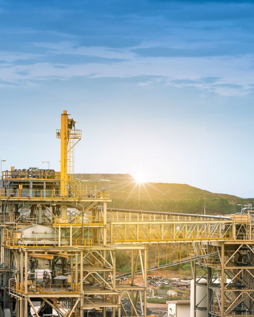 Mining industry site in daylight – CACS asset care